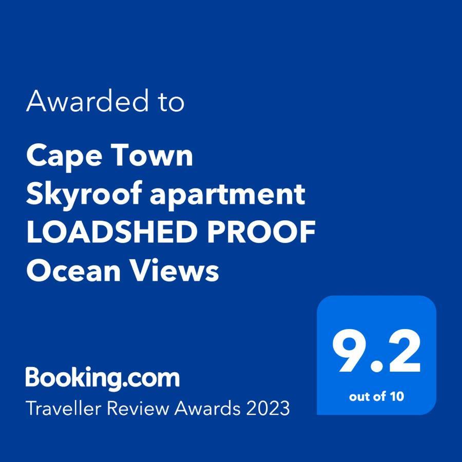 Cape Town Skyroof Apartment Loadshed Proof Ocean Views מראה חיצוני תמונה
